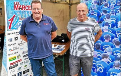 Les Marcels, course solidaire de lutte contre les cancers masculins au village Auray Vannes