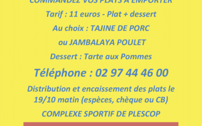 Commandez vos repas pour l’édition des Marcels 2025 !!