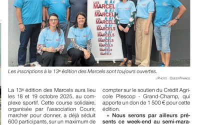 Les Marcels : déjà 600 inscrits pour la 13ème édition